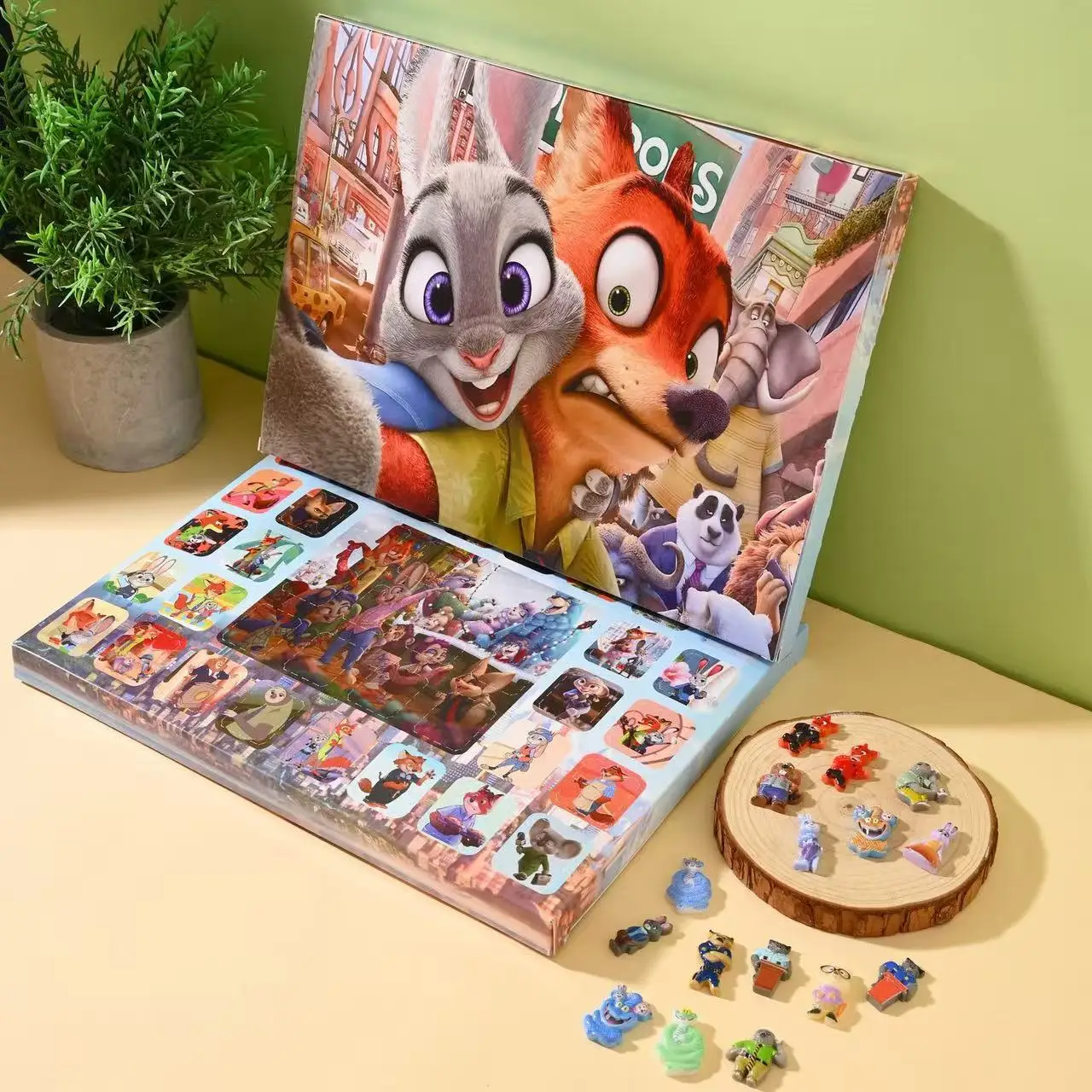 For Zootopia 2 Blind Box Animal City Hole Hole Joy Prize Drawing Toy Figurine Display Gift For Students 40pcs