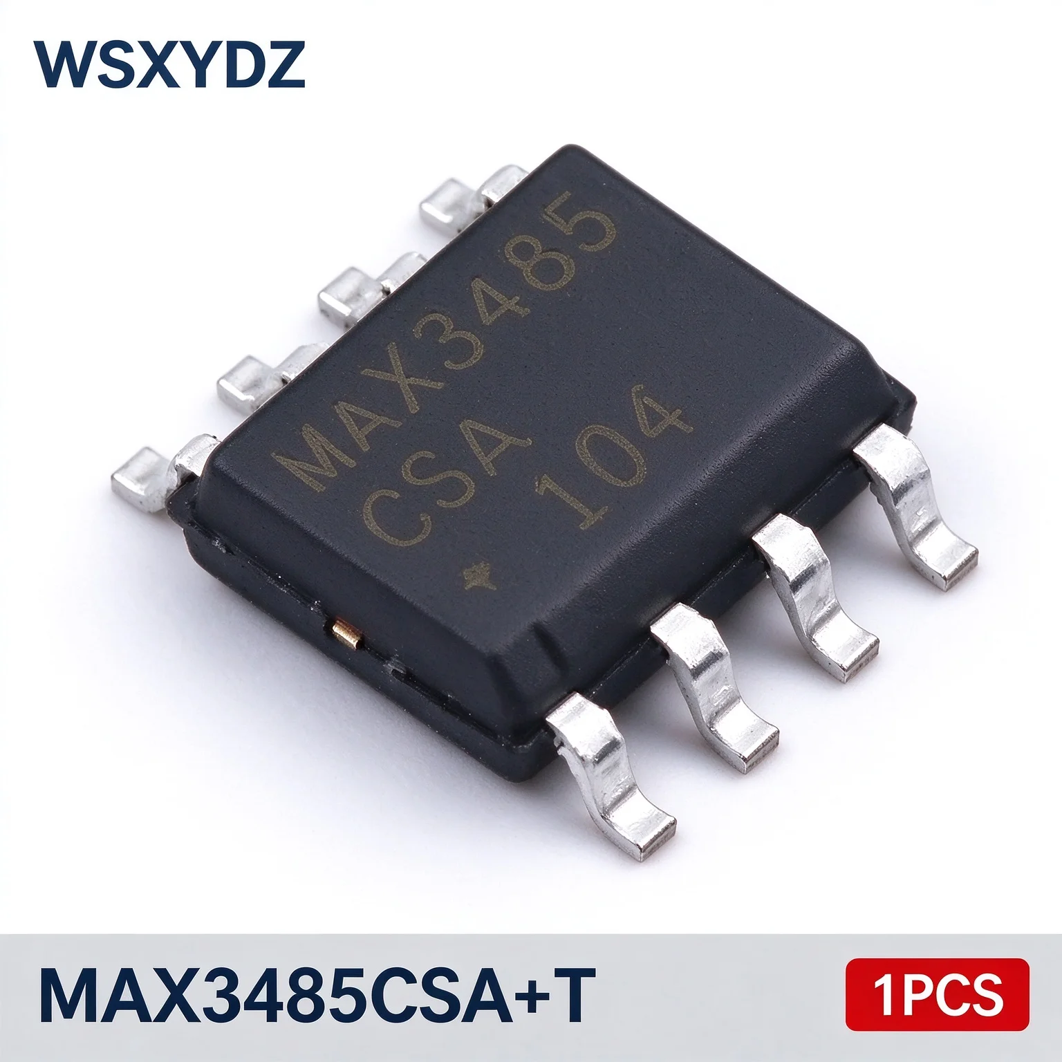 1PCS MAX3485CSA+T Maxim 3.3V RS-485 RS-422 Transceiver 10Mbps Half-Duplex SOIC-8 -7V to 12V Common Mode New Original