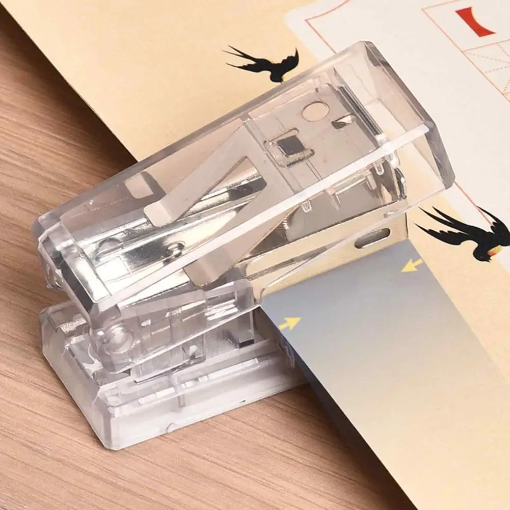 Portable Mini Stapler for Students Mini Stapler for Students Office Compact Travel Size Portable Stapler Lightweight for 2