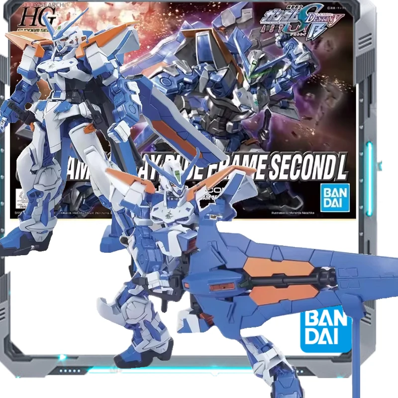 In Stock Genuine Bandai OriginalHG 1/144 ASTRAY BLUE FRAME SECOND L ASSEMBLY Toys for Gift Collectible Model Ornaments