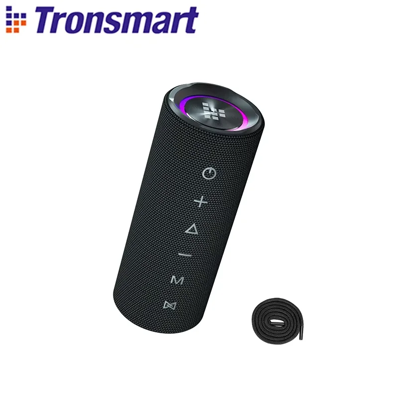 Altoparlante portatile Bluetooth Tronsmart Mirtune C2 con 360 ° Suono surround, bassi ricchi, abbinamento stereo, impermeabile IPX7