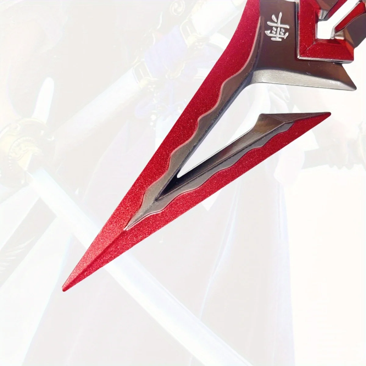 6.3 polegada valorant kunai metal katana espada original samurai sabre japonês katana sabre ninja faca cosplay acessórios prop brinquedo