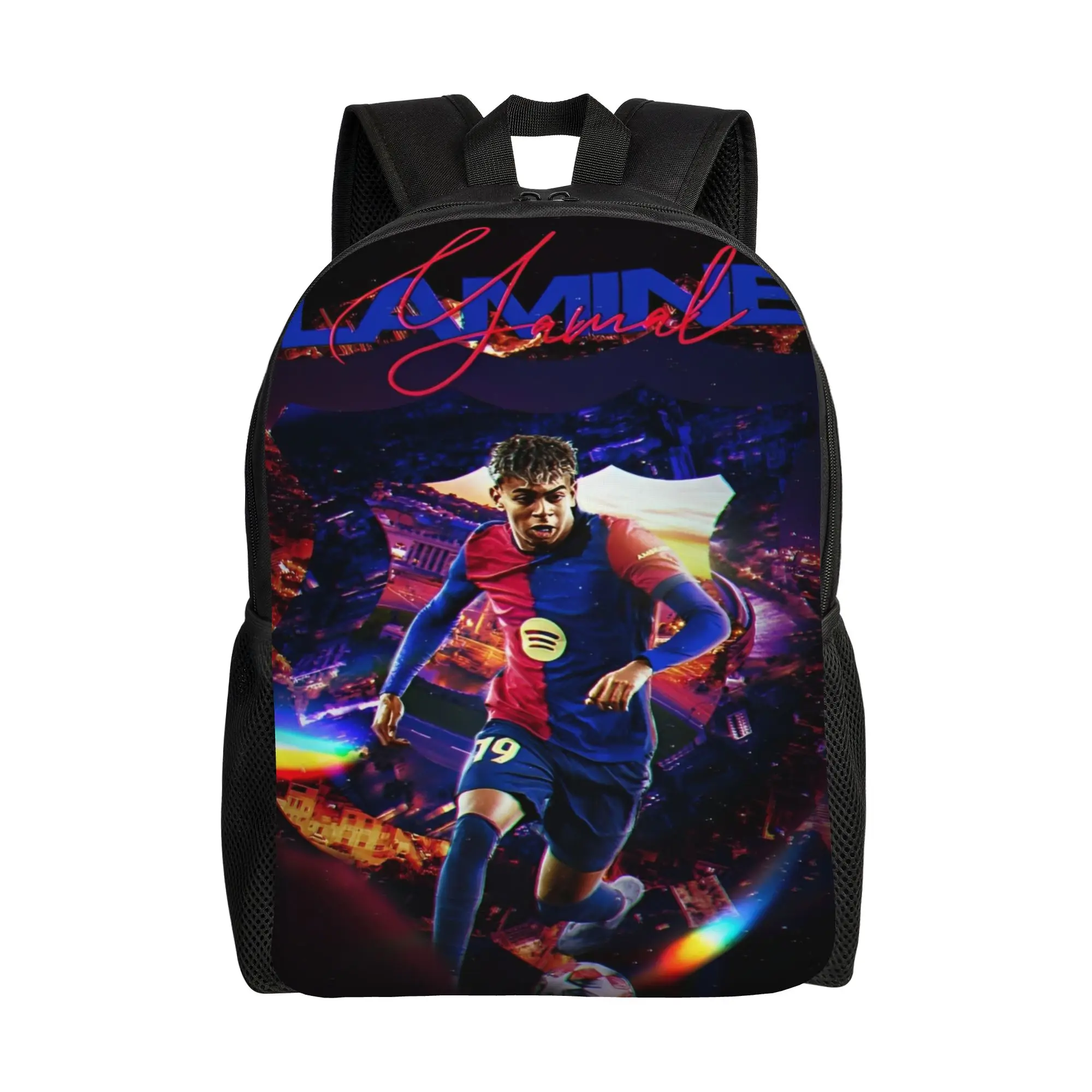 

Рюкзак Number 19 L-Lamine Y-Yamal, стильный рюкзак в подарок, студенческий рюкзак для работы, повседневный рюкзак для мужчин и женщин, сумка через плечо для ноутбука
