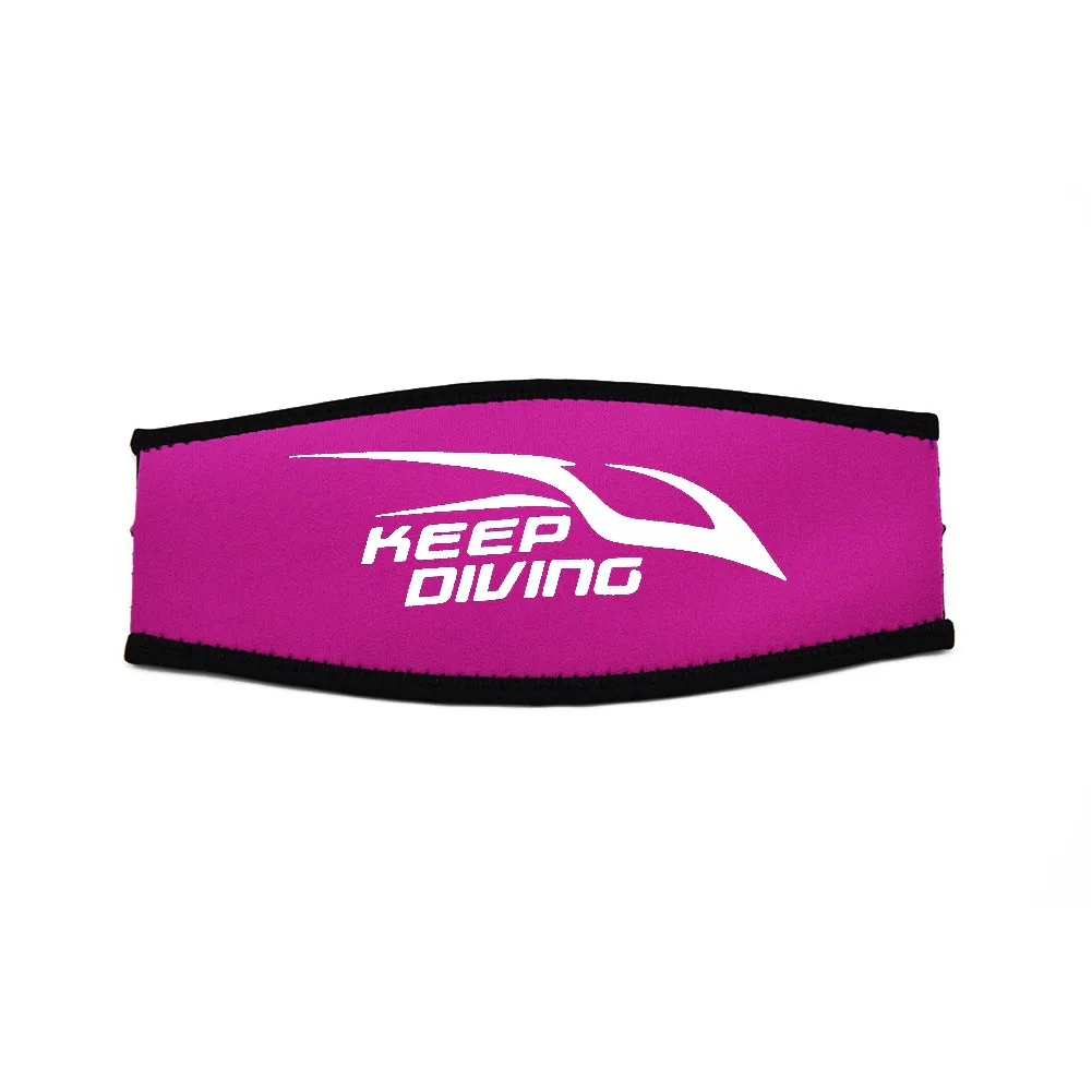 Snorkeling Strap Cover Scuba Comfort Hair Double Sided Colors Easy To Install Mask Protect For Diving Snorkeling