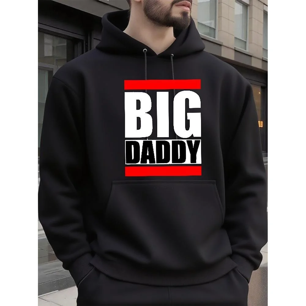 

Men's Christmas Graphic Hooded Sweatshirt, Relaxed Fit Winter Warm Sweatshirt for Cold Weather, Sweater Hoodies Clearance