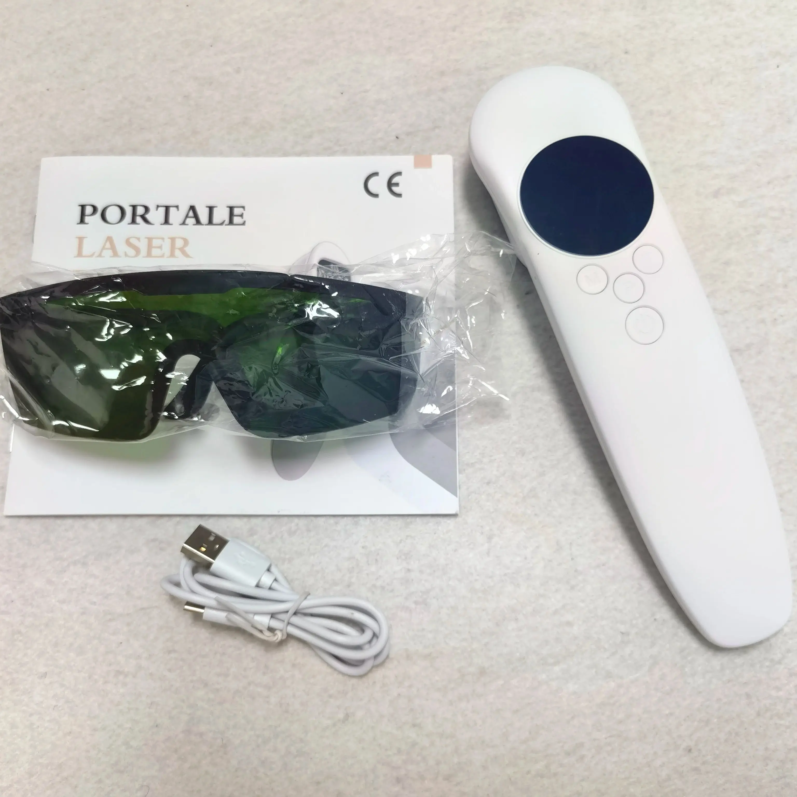 Portable Low Level Cold Laser Therapy Device for Pain Relief Infrared 808nm 650nm Lllt Physiotherapy