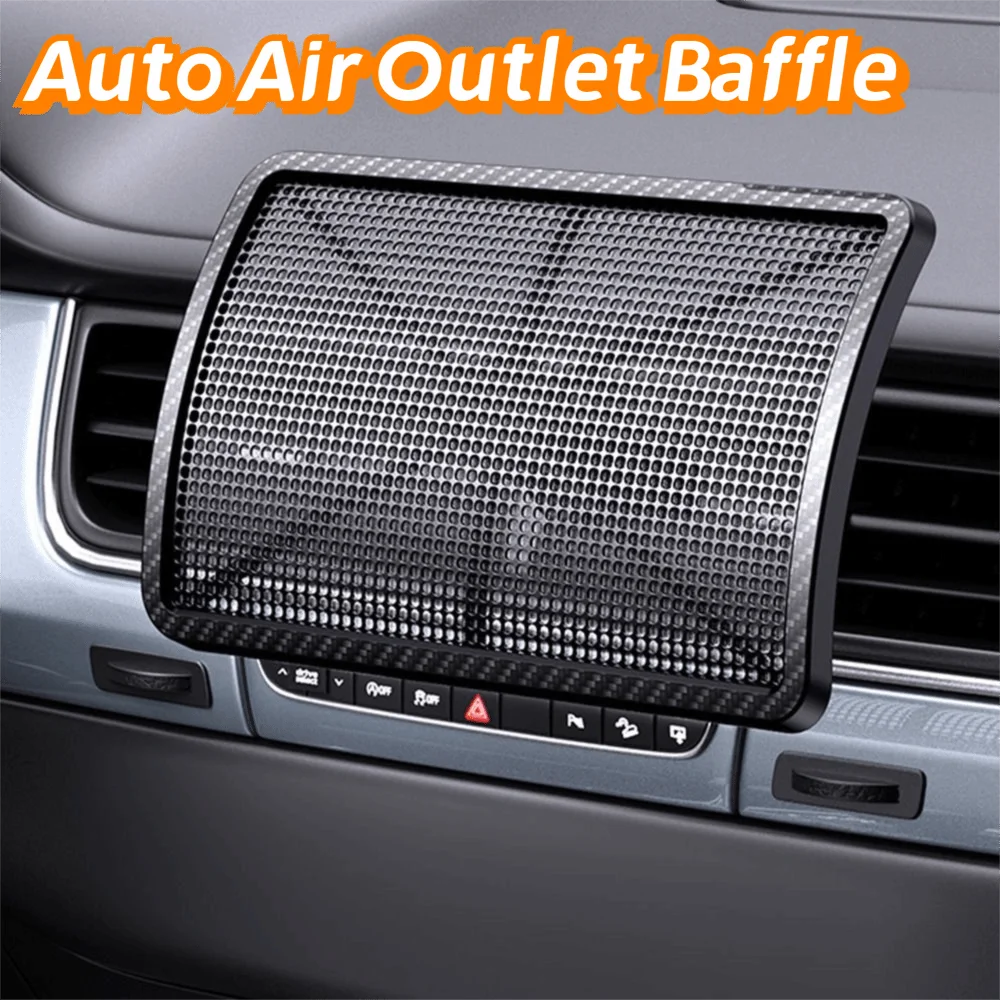 Retractable Clip Car Air Conditioning Wind Shield Adjustable Anti Direct Blowing Air Conditioner Outlet Windshield Rotatable