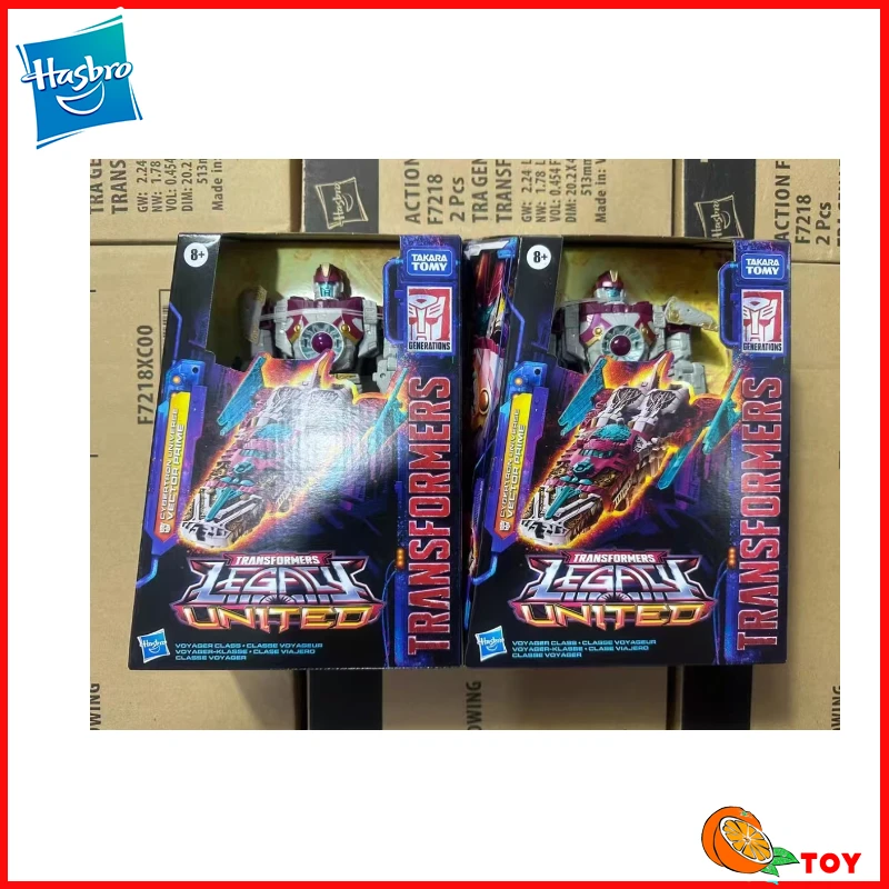 

In stock Hasbro Transformers toys Legacy United Vector Prime Model Robot Collection Action Figures Toys Gifts Hobbies