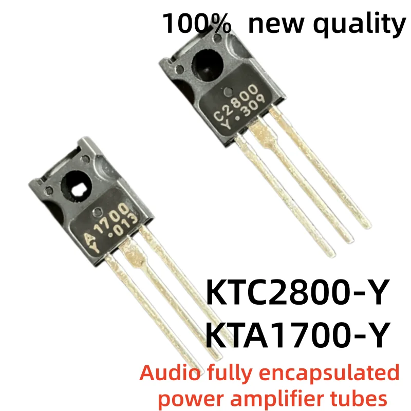 5-10-30par KTA1700 KTC2800 K A1700 C2800TO-126F KTA1700-Y KTC2800-Y Orginal Medium-Power Audio Power Amplifier Transistor Pairs