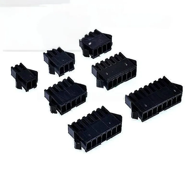 20PCS SM Female Housing Socket with 2.54mm Pitch Locking Plug Connector SM2P/3/4/5/6/7/8P