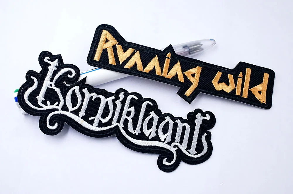 Band ROCK PUNK Stoffaufnäher zum Aufbügeln, Dekoration für Kleidung, Applikationen für Bekleidung, Heavy Metal – Detail 18