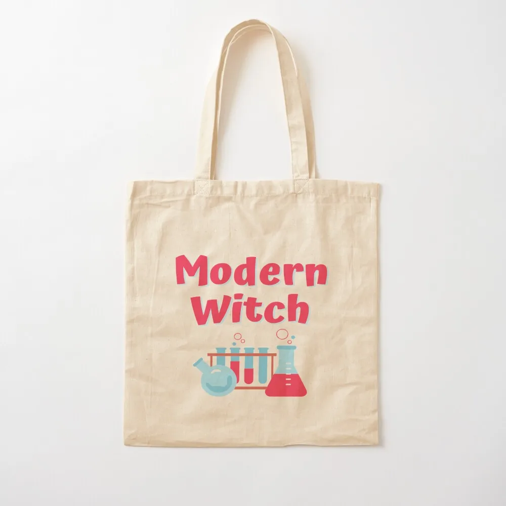 

Modern witch - chemistry joke Tote Bag