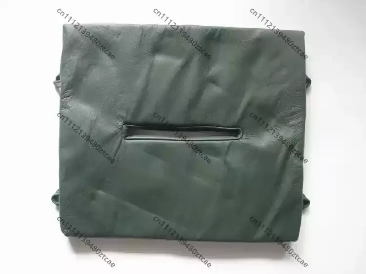 Thick Square Leather‑Like Seat Cushion, Breathable Heat‑Isolation Pad For Car Seat Sofa Computer Chair Home Use