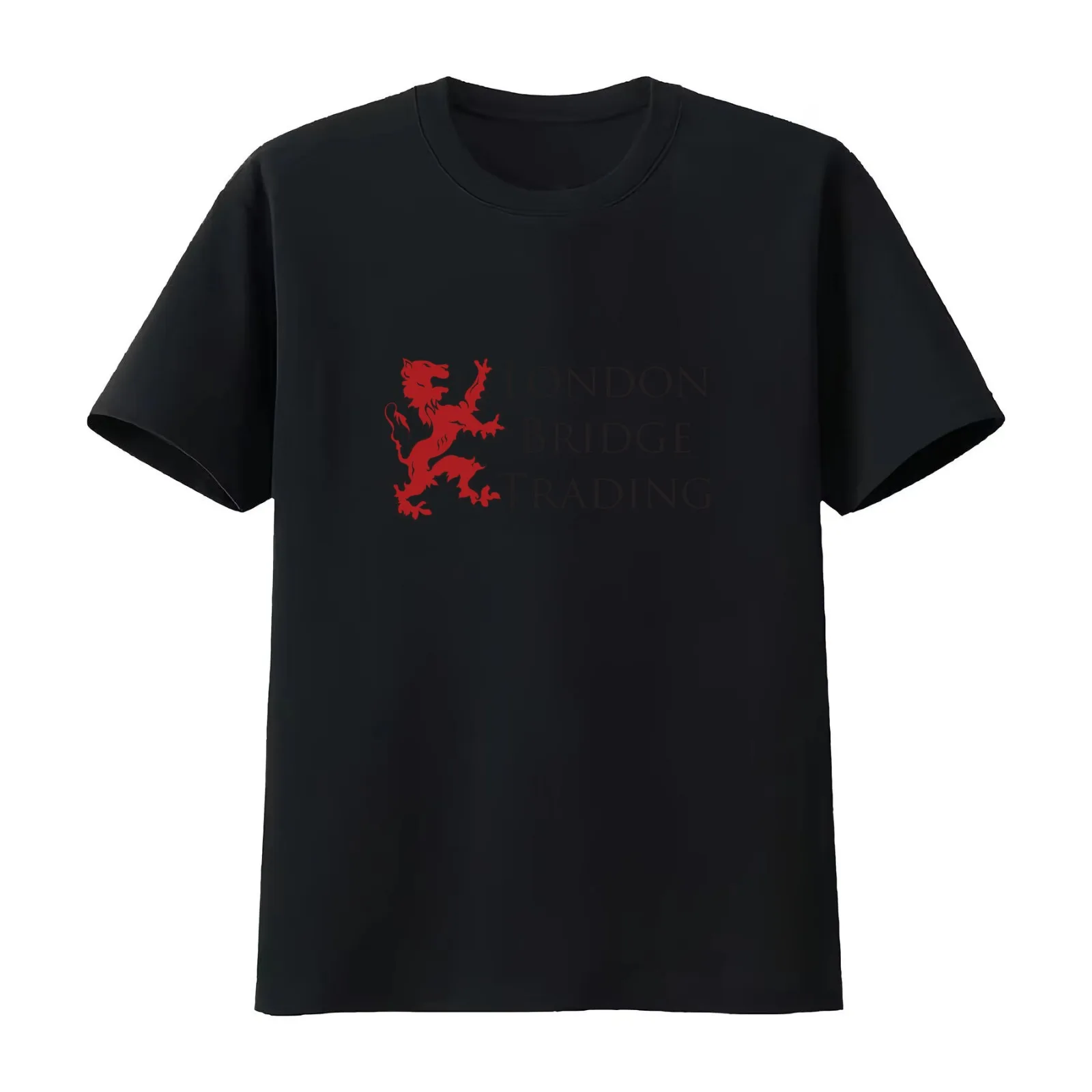 London Bridge Trading T-Shirt Summer Casual Cotton Tee Oversized Streetwear Tops Vintage Graphic Print Unisex Men Women