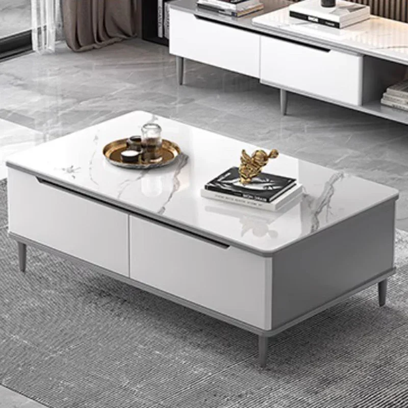 Kitchen Drawers Mesa Auxiliar Lounge Suite Furniture Luxury Bedroom Coffee Table Modern Wood Living Room Designer Side Table