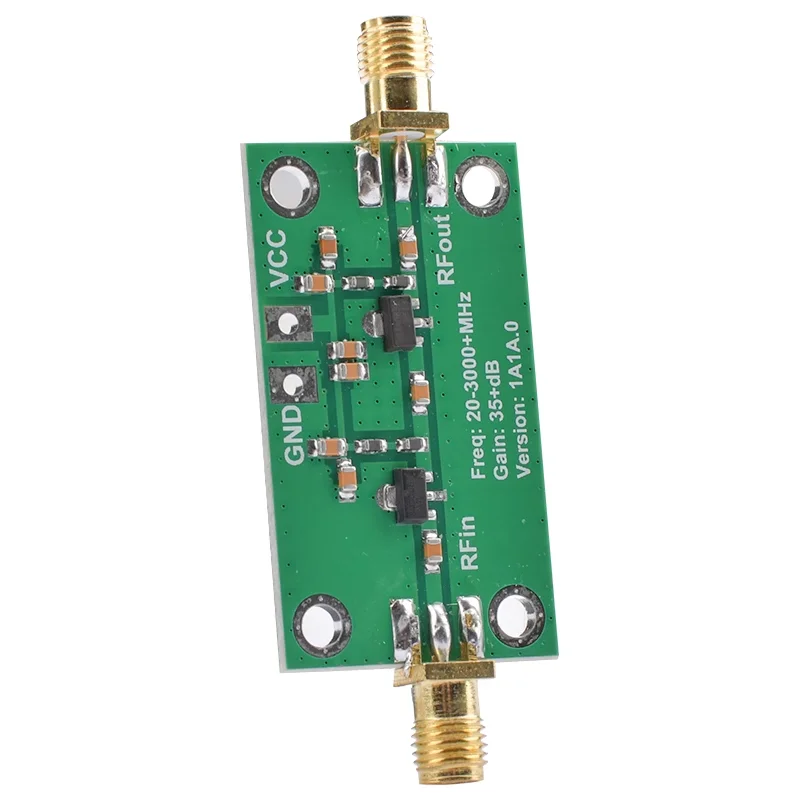 20-3000Mhz Rf Wideband Versterker Gain 40db Lage Ruis Versterker Lna Board Modules Dc 5V Voor Fm Hf Vhff/Uhf