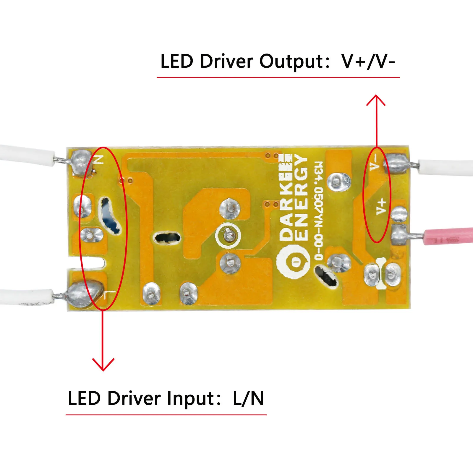 LED Driver Output DC12-26V 300mA LED Power Unit 4W 5W 6W 7W Onboard Constant Current Transformer LED Track Light LED Bulb