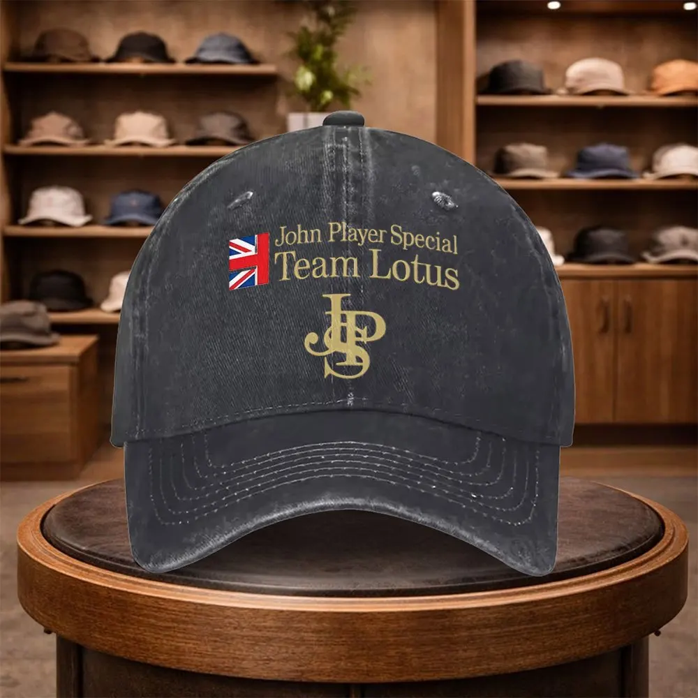 1 X JPS for Lotus F1 Team Printed Baseball Cap, Casual Snapback Hat, Fashionable Outdoor Adjustable Cap, All-Season Travel Hat, view 3