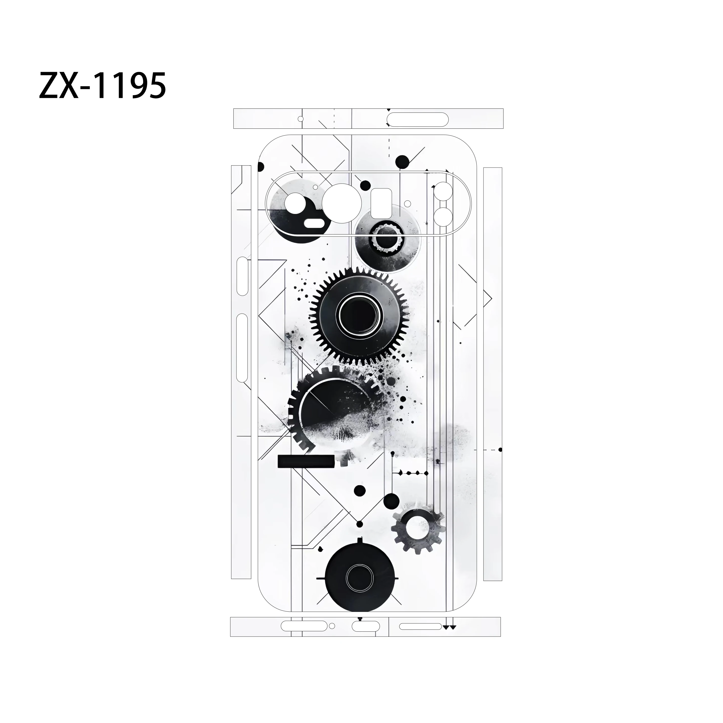 Colorful Decal Skin for Google Pixel10 9 8 7 Pro 6 6pro Back Screen Protector Film Cover Case Macaroon Wrap Matte Sticker