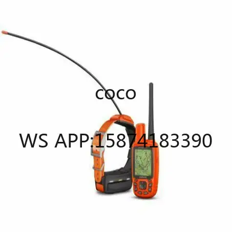 GPS Handheld Dog Tracking System, Real-Time Pet Locator with Waterproof Training Collar