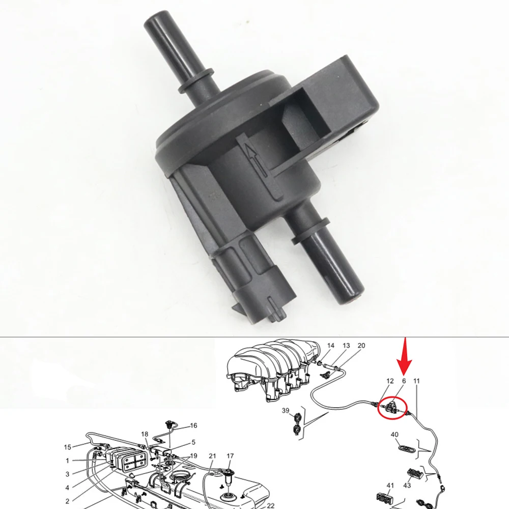 

Fuel Tank Breather Ventilation Vapor Purifying Control Canister Solenoid Valve For Maserati Ghibli Quattroporte M139 GranCabrio