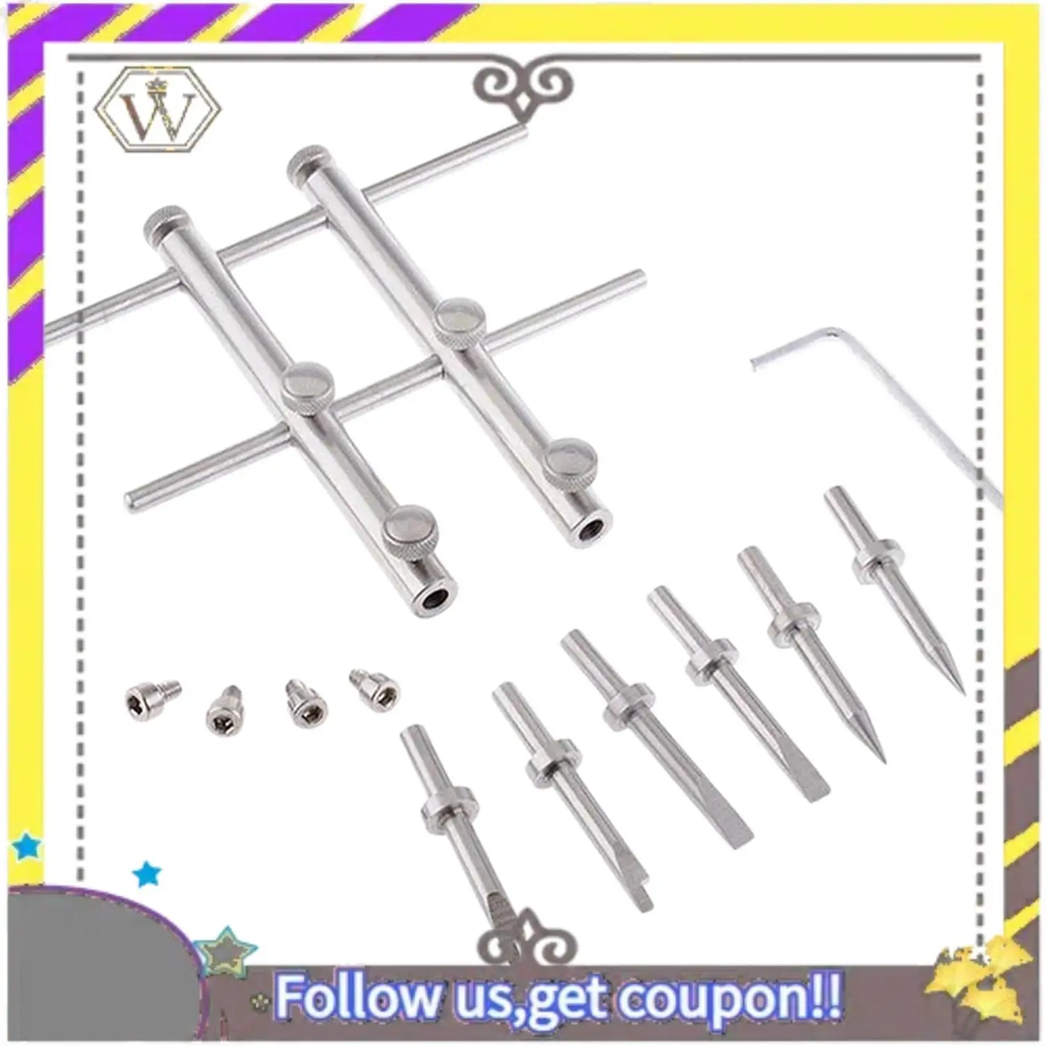 New 12 Pcs Lens Spanner Wrench Repair Open Tool Ring Remover With Three Set Driver For Dslr Camera & 10 Pcs Micro-Usb To Dip Ada