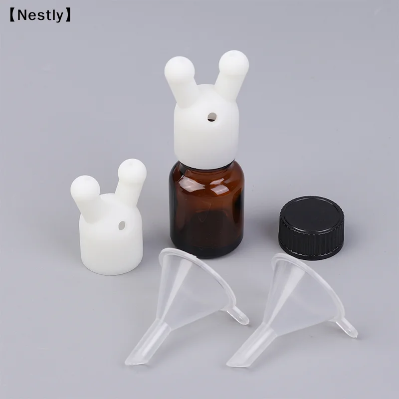 Leakproof Aroma Essential Oil Inhaler Cap Mini Essential Oil And Perfume Inhaler Dispenser Bottle Essential Oil Inhaler〔Nest〕
