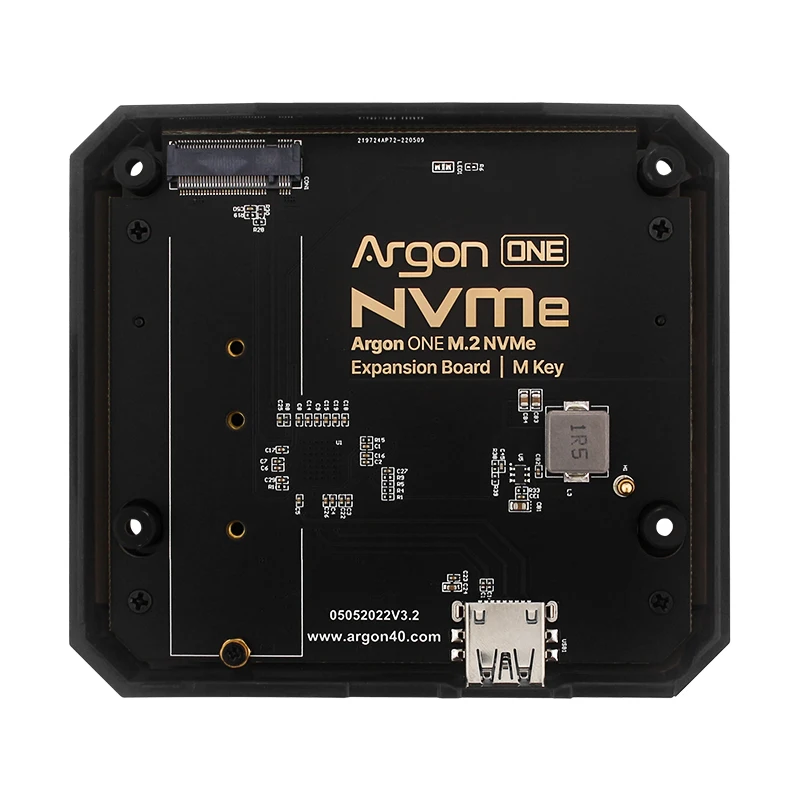 Argon ONE M.2 Expansion Board USB 3.0 to M.2 SATA NVME SSD for Raspberry Pi 4 Argon ONE M.2 V2 Aluminum Case Enclosure