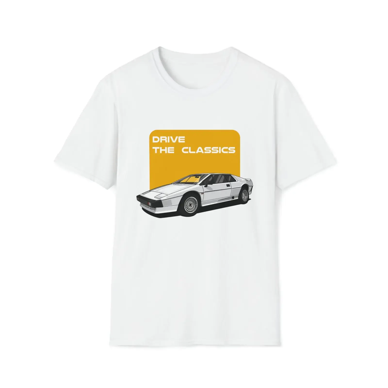T Shirt Classic Car Oldtimer vintage Washed graphic Casual Breathable Slightly Stretched homme Top For Everyday Wear