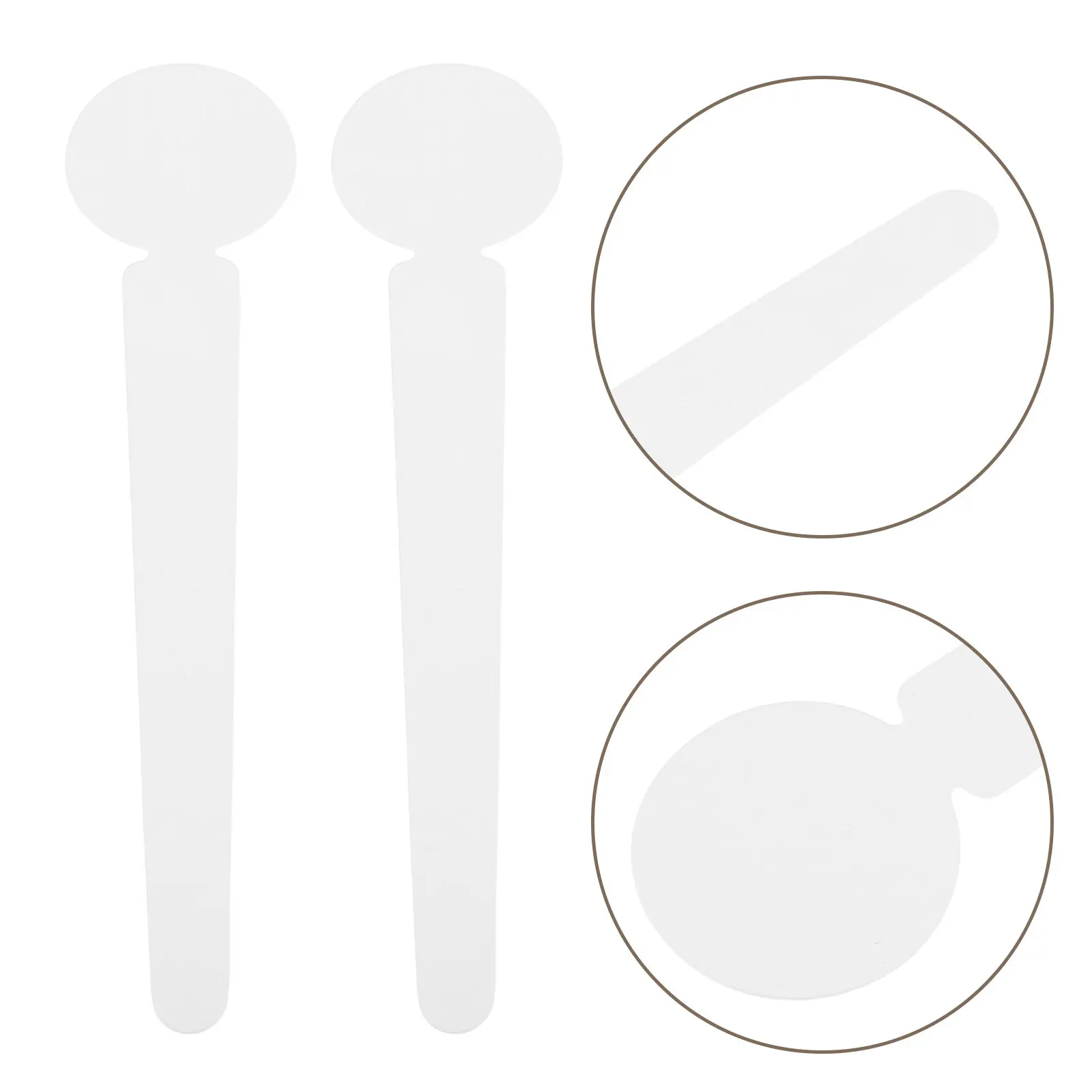 200Pcs Disposable Perfume Strips Fragrance Test Paper Cotton Material Blank Design for Accurate Scent Detection Retail Home
