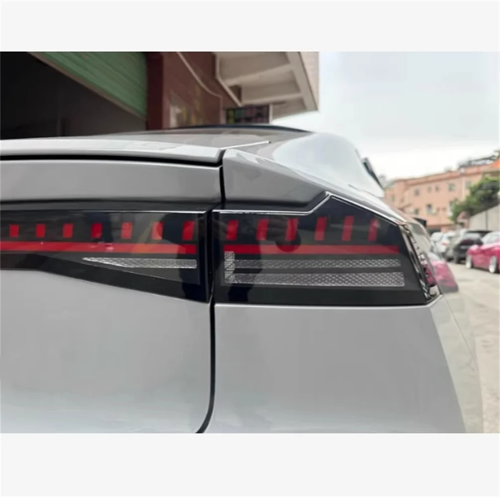Car led modified tail light assembly rear lamp 3pcs for Changan UNI-V brake Reverse lights turn signal