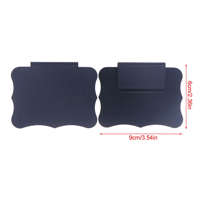 2Pcs Basket Labels Clip On, Reusable Labels For Storage Bins, Removable Chalk Labels