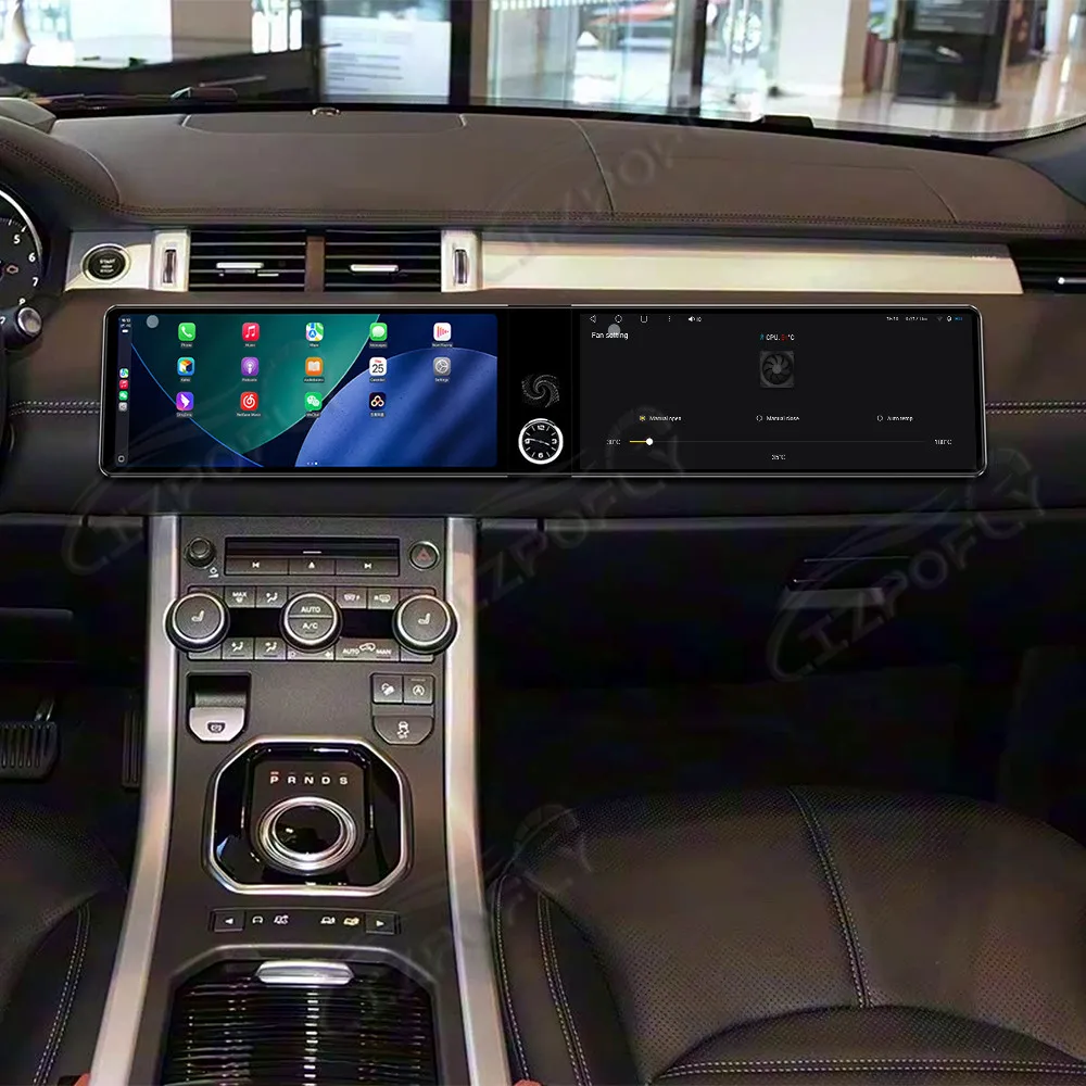 

12,3-дюймовый автомобильный радиоприемник с двойным экраном Android для Land Rover Discovery 4 2010-2011, мультимедийный видеоплеер CarPlay, автомобильная GPS-навигация