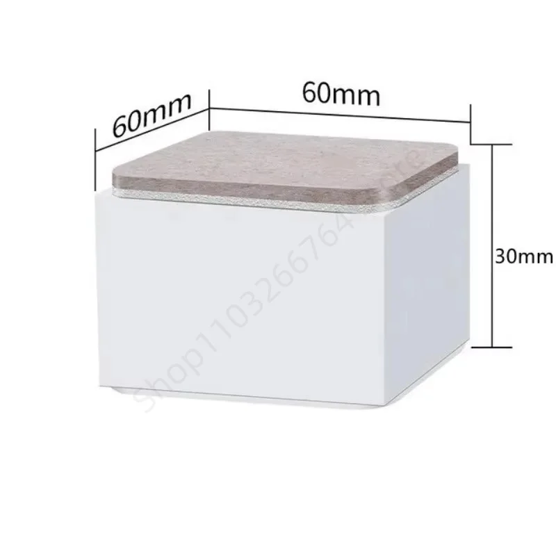 4 Stuks Zware Meubels Koolstofstaal Verhoogde Voet Pad Bed Fauteuil Tafel Voeten Slijtvaste Anti Slip Mat Koolstofstaal Riser