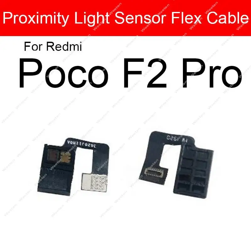 Flashlight Proximity Sensor Ambient Flex Cable For Xiaomi Poco F3 F2 M3 X3 Pro X3NFC For POCO F1 Led Notification Light Flex