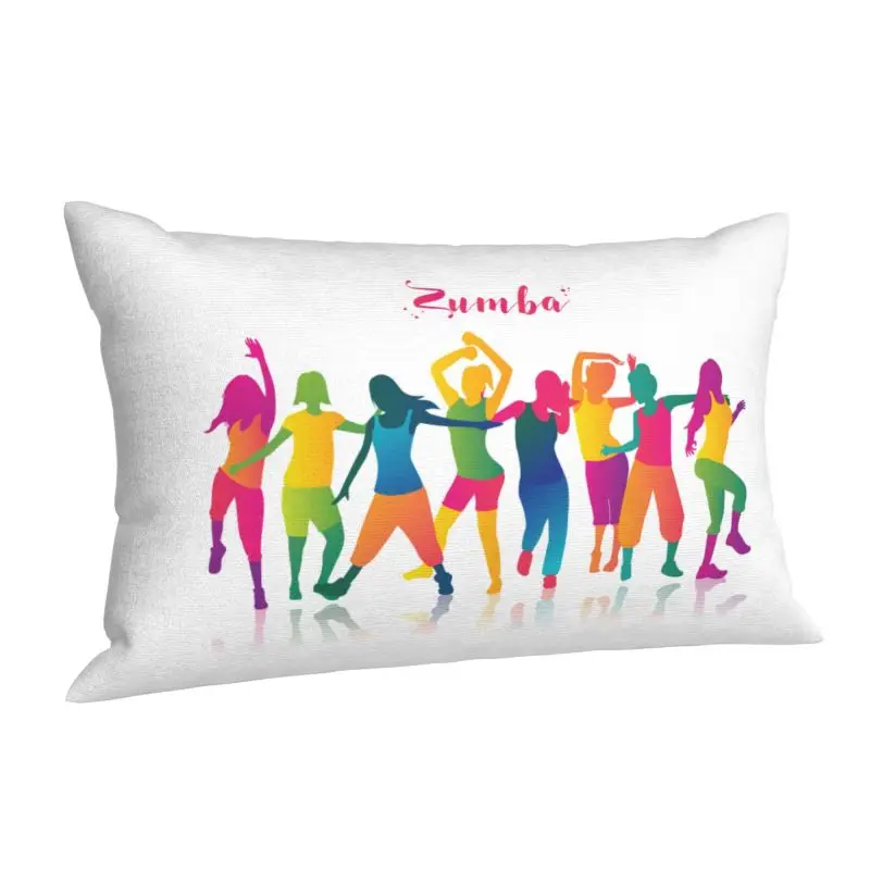 Custom Zumbas Fitness Dance Modern Pillow Cover Pillow Case Rectangle