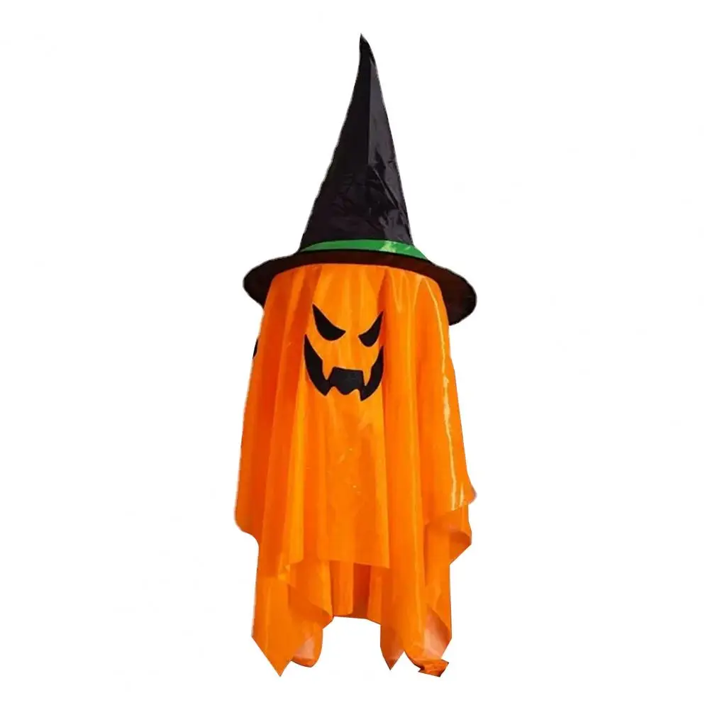 

Halloween Glowing Toy Pumpkin Ghost Toy Spooky Led Halloween Party Decorations Pumpkin Ghost Witch Hat Hanging Ornaments