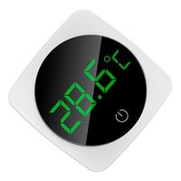 Water Thermometer 0-60℃ Electronic Display for Aquarium Fish Tank Temperature Gauge LED Screen Degree Sensing Plastic Supply