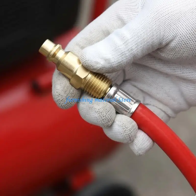 Y5GD 5Pcs 1/4inch NPT Thread Pneumatic Quick Connector For Air Hose Fittings Coupling