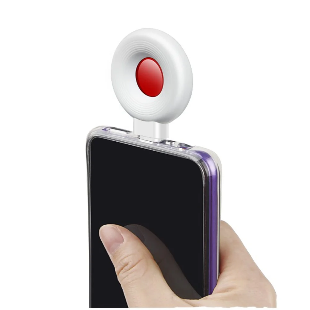 Mini Anti-Peeping Camera Infrared Anti Candid Mobile Phone Anti-invisible Camera Detector Portable Mini LED USB Alarm Device