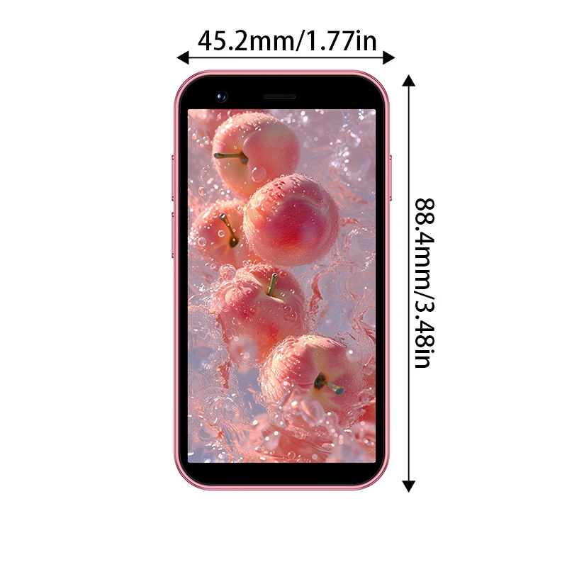ONEMYTH A17 Mini 3.0-inch smartphone with 2GB RAM + 16GB storage, built-in positioning system, and HD camera.