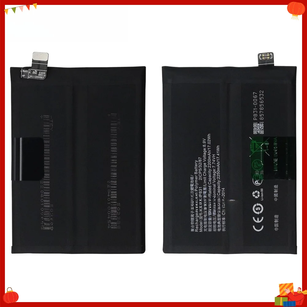 BLP831 4500mAh Rechargeable Lithium Polymer Replacement Battery For OPPO Find X3 Pro / Find X3 With Repair Tools