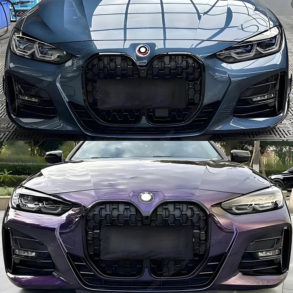 For BMW 4 Series G22 Coupe G23 Convertible M-Sport 420i 430i 435i M440i2020-2024 Front Grille Bumper Grill Meteor Grille Tuning