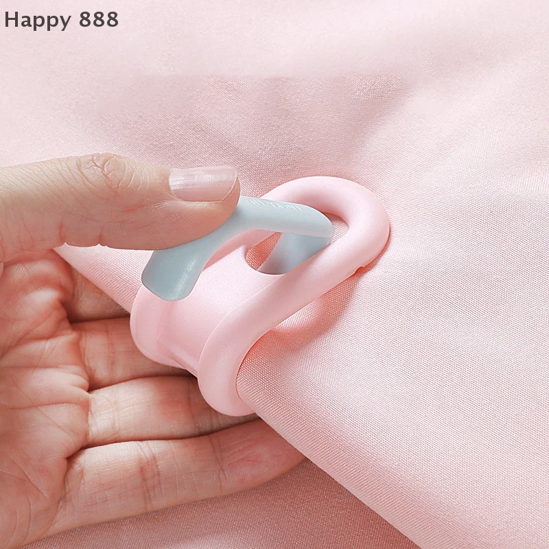 6PCS Non-slip, Needle-free Quilt Clips For Mattress – Blanket & Bed Cover Holder