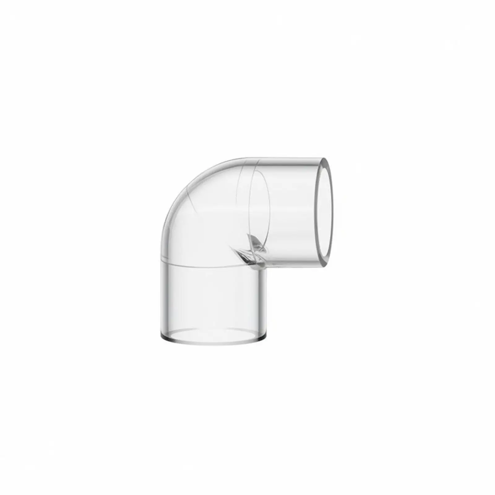 Clear Acrylic Fish Tank Pipe Set with Elbow Nozzle for Aquarium External Pump Filtration System