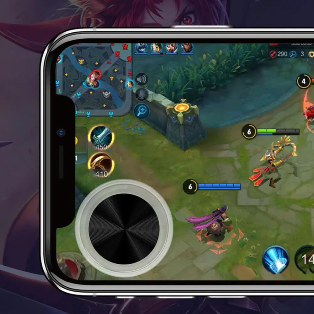 Q8 Mini Game Sucker Auxiliary Mobile Button Suction Up Game Joystick Rocker Mobile Gaming Controller For Tablet Iphone