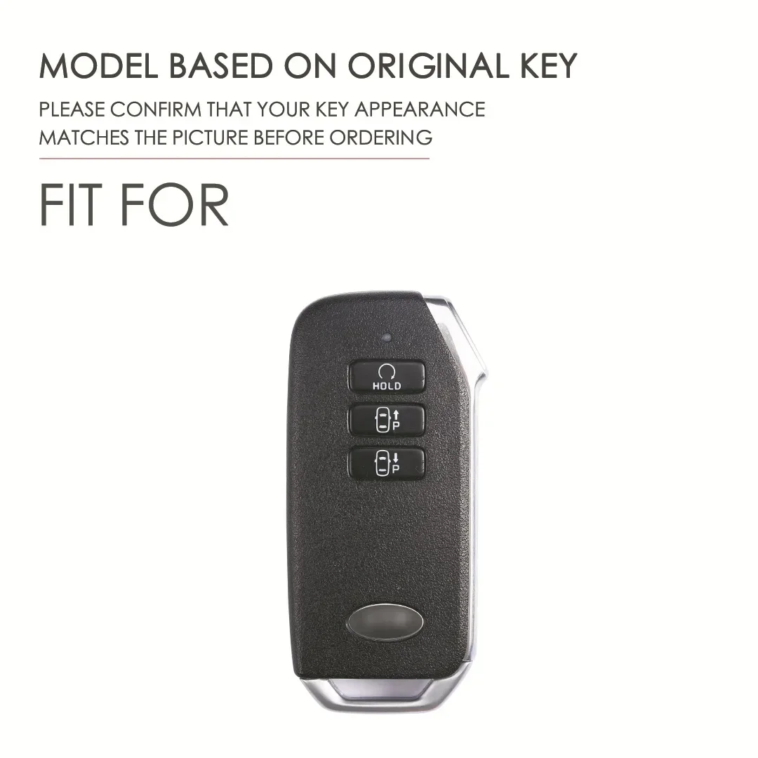 Etui na kluczyk samochodowy Akcesoria do Kia Sorento MQ4 EV6 K8 V6 Smart Remote Leather Fob Key Cover Protector Holder Set