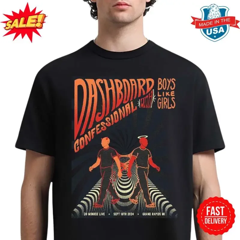Dashboard Confessional With Boys Like Girls On Sept 18 T Shirt S 5XL