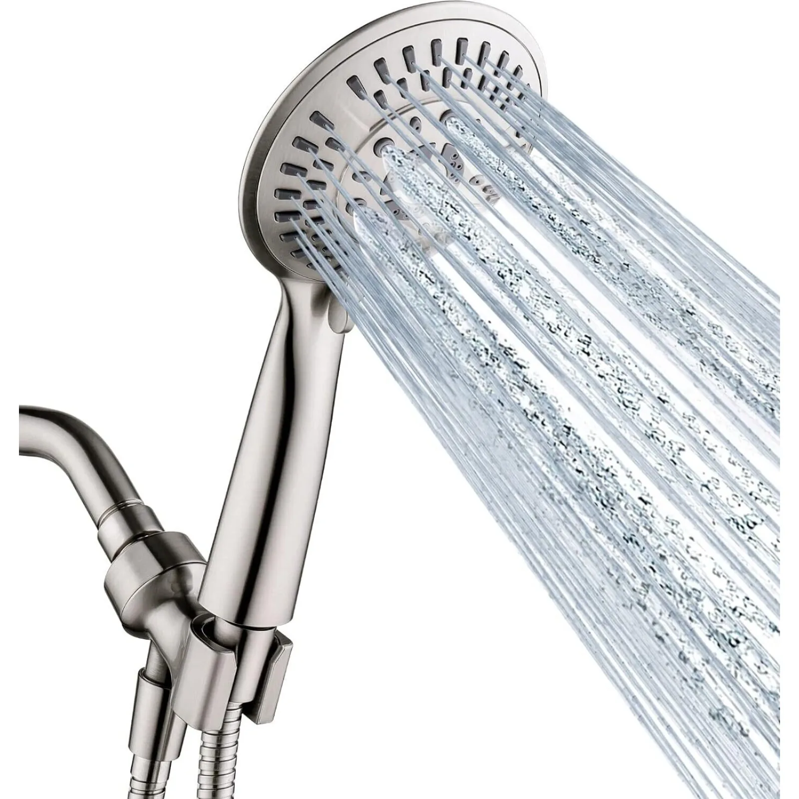 

US New High Pressure 9 Spray Settings Handheld Shower Head Set PSS9900-02