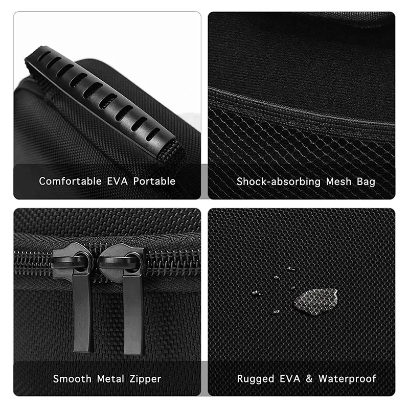 新しいPS4 PS5スイッチプロゲームコントローラ収納袋ハードeva旅行キャリングケースxbox oneシリーズs × ワイヤレスゲームパッドPS3